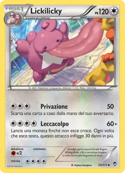 Lickilicky, Colpi Furiosi No. 79 Normal