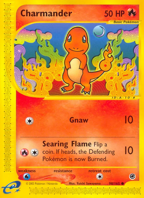 Charmander, Expedition Base Set No. 98