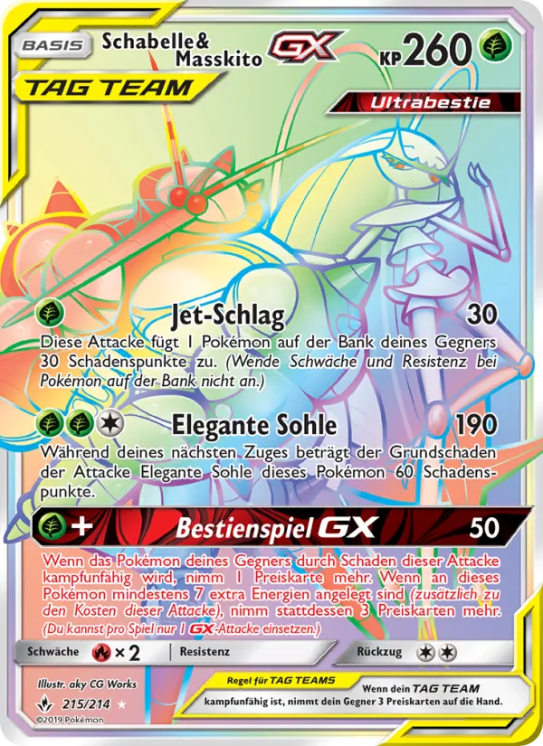 Schabelle & Masskito GX, Kräfte im Einklang Nº 215