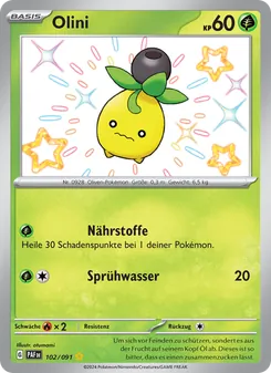 Olini, Paldeas Schicksale Nº 102 Holo