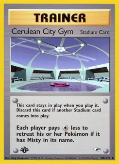 Cerulean City Gym, Gym Heroes Nº 108 Normal