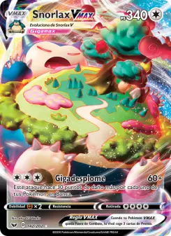 Snorlax VMAX, Espada y Escudo Nº 142 Holo