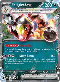 Farigiraf ex, Temporal Forces No. 108 Holo