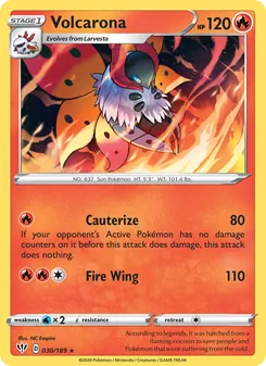 Volcarona, Darkness Ablaze No. 30 Normal