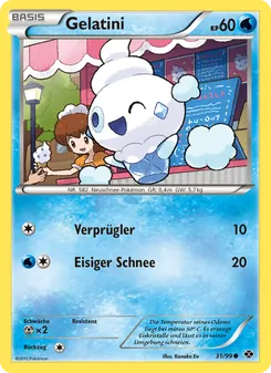 Gelatini, Kommende Schicksale No. 31 Normal