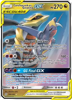 Carchacrok et Giratina GX, Harmonie des Esprits No. 146 Normal