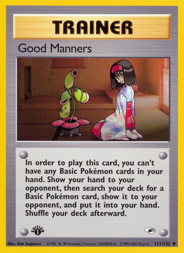 Good Manners, Gym Heroes No. 111