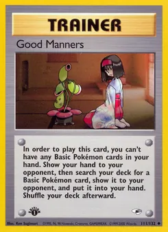 Good Manners, Gym Heroes Nº 111 Normal