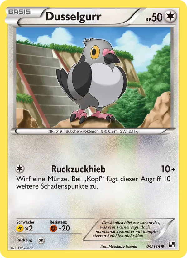 Dusselgurr, Schwarz & Weiß No. 84