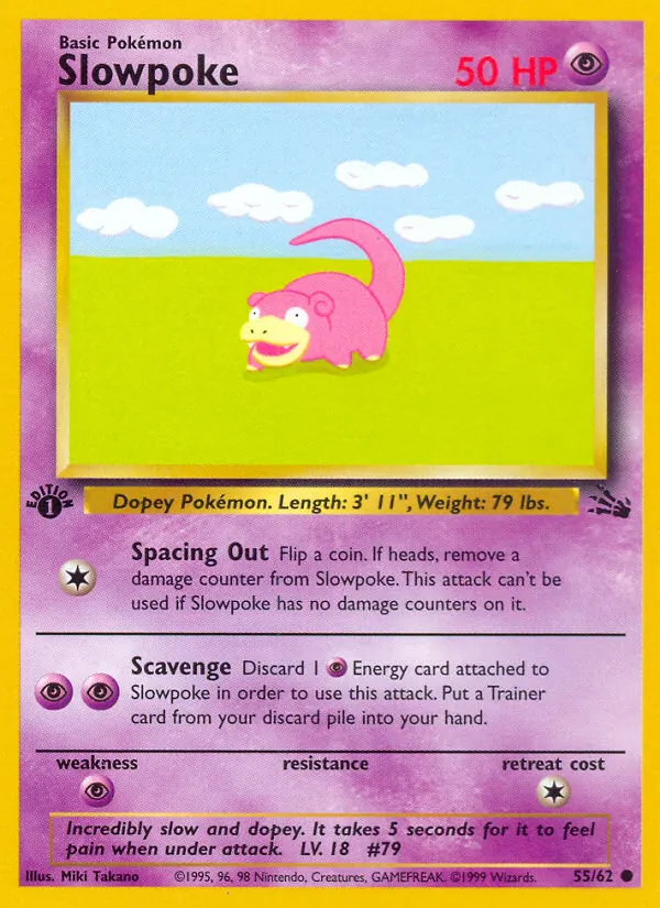Slowpoke, Fossil No. 55
