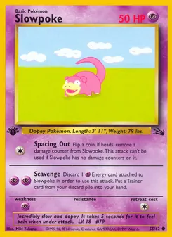 Slowpoke, Fossil Nº 55 Normal