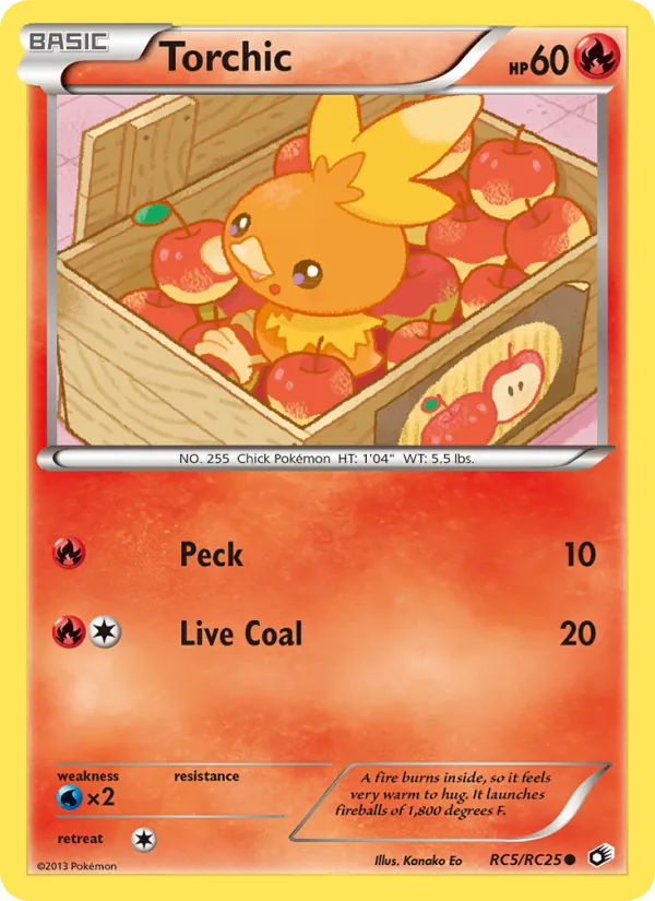 Torchic, Legendary Treasures No. RC5