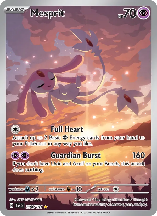 Mesprit, Surging Sparks Nº 204