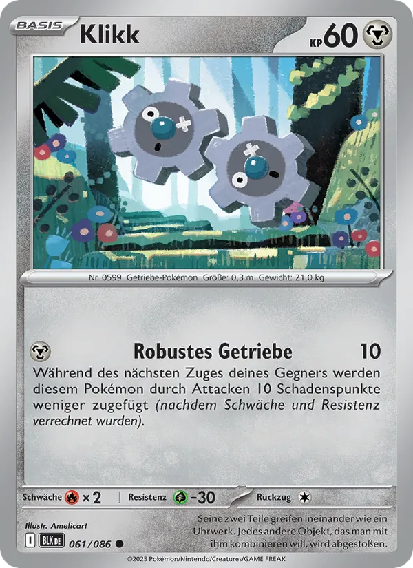 Klikk, Schwarze Blitze Nº 061