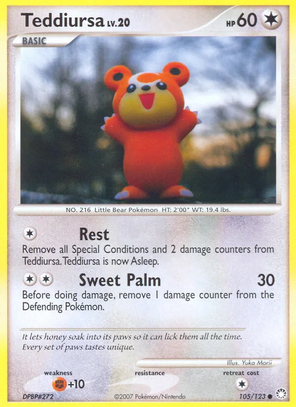 Teddiursa, Mysterious Treasures No. 105