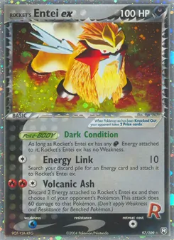 Rocket's Entei ex, Team Rocket Returns No. 97 Holo