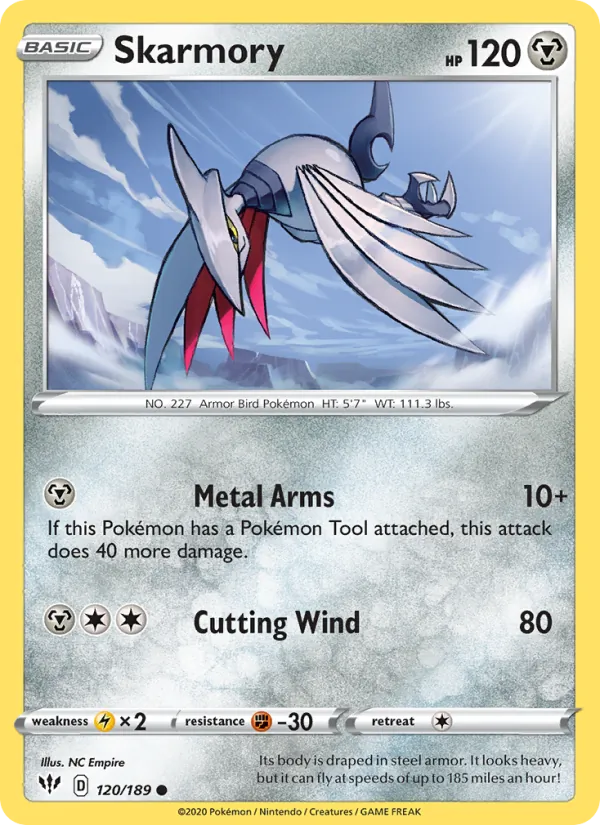 Skarmory, Darkness Ablaze No. 120