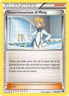 Determinazione di Misty, Turbo Crash Nº 104 Normal