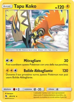 Tapu Koko, Tuoni Perduti No. 85 Normal