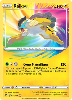 Raikou, Voltage Éclatant No. 50 Holo