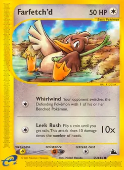 Farfetch'd, Skyridge No. 55 Normal