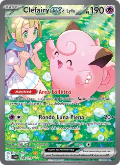Clefairy-ex di Lylia, Avventure Insieme Nº 184 Holo