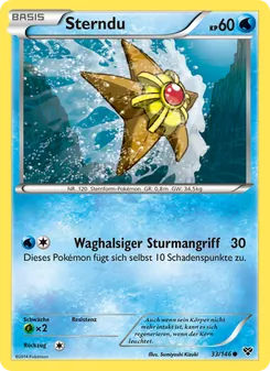 Sterndu, XY Nº 33 Normal