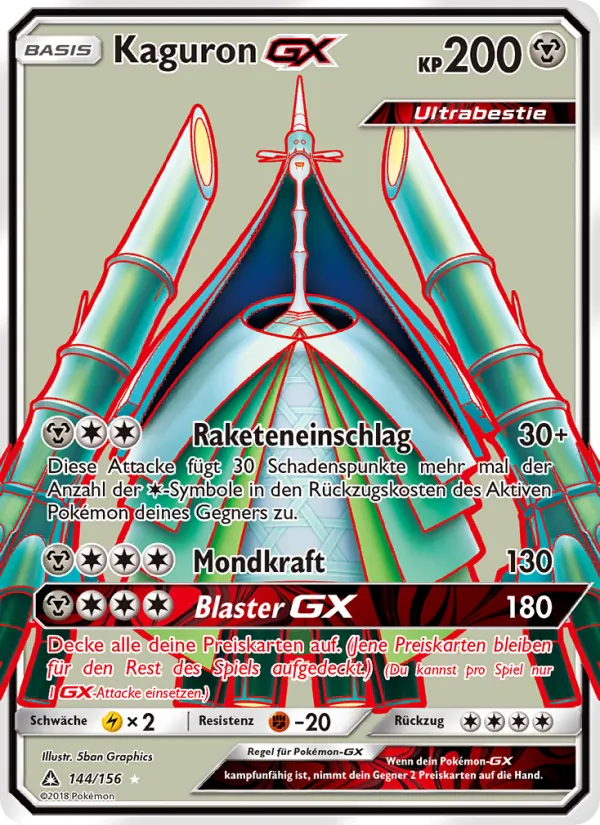 Kaguron GX, Ultra-Prisma Nº 144