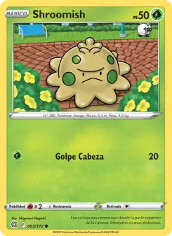 Shroomish, Astros Brillantes No. 003 Normal