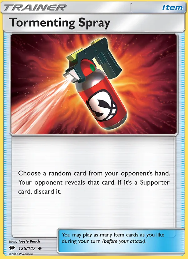 Tormenting Spray, Burning Shadows Nº 125