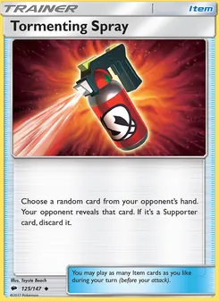 Tormenting Spray, Burning Shadows Nº 125 Normal