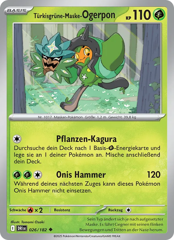 Türkisgrüne-Maske-Ogerpon, Ewige Rivalen No. 026