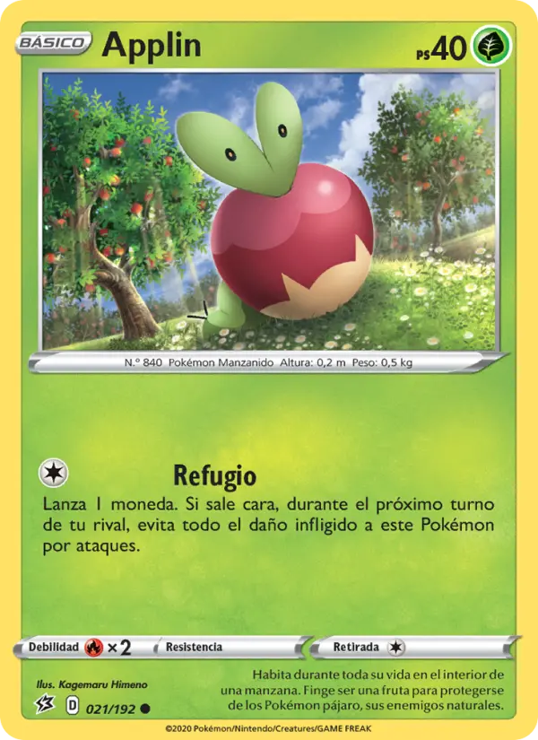 Applin, Choque Rebelde Nº 21