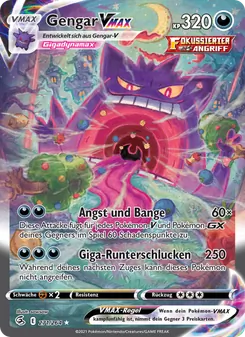 Gengar VMAX, Fusions Angriff Nº 271 Holo