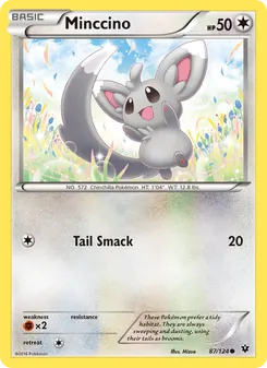 Minccino, Fates Collide No. 87 Normal