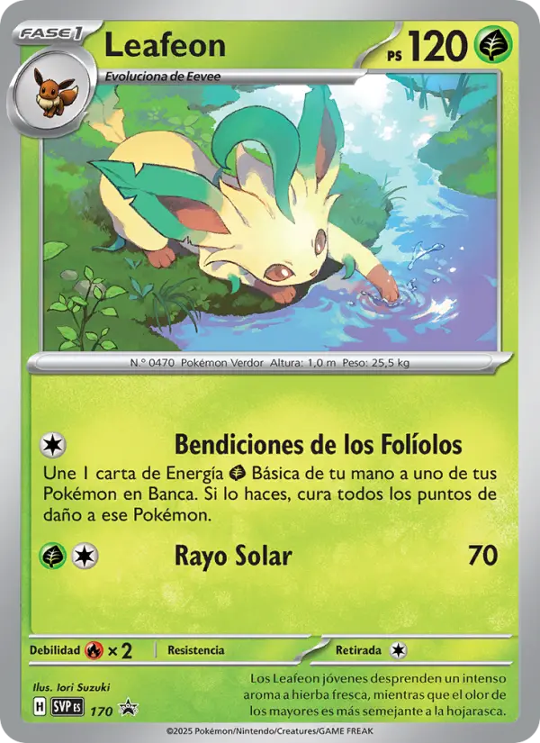 Leafeon, SVP Black Star Promos No. 170