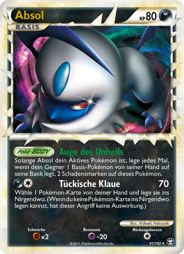 Absol, Triumph Nº 91