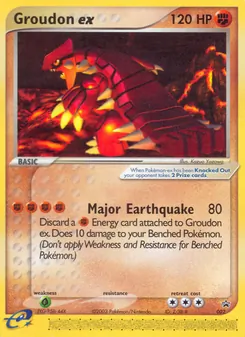 Groudon ex, Nintendo Black Star Promos No. 2