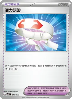 活力頭帶, 起始組合ex 潤水鴨&謎擬Ｑ ex Nº 019 Normal