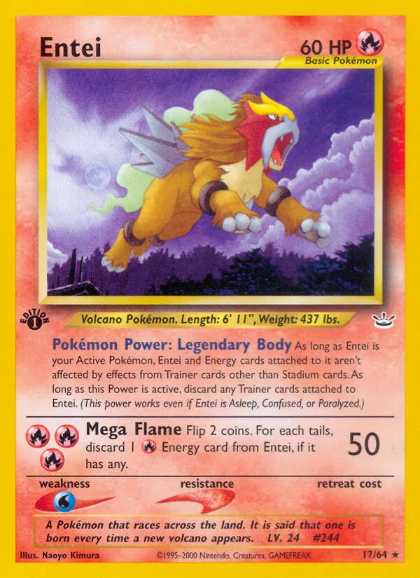 Entei, Neo Revelation No. 17