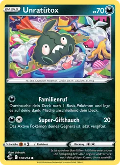 Unratütox, Fusions Angriff Nº 168 Normal