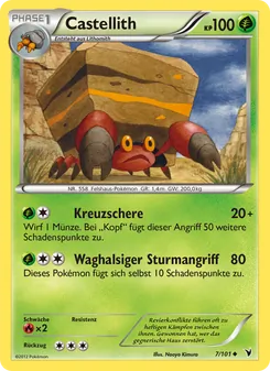 Castellith, Königliche Siege No. 7 Normal