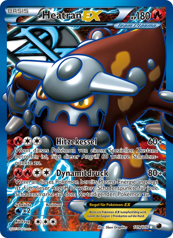 Heatran-EX, Plasma-Frost Nº 109
