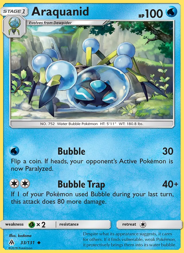 Araquanid, Forbidden Light No. 33