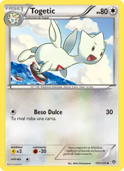 Togetic, Tormenta Plasma No. 103 Normal