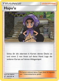 Hapu’u, Bund der Gleichgesinnten No. 200 Normal