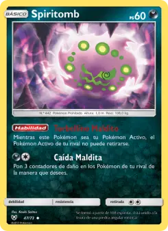 Spiritomb, Leyendas Luminosas Nº 47 Normal