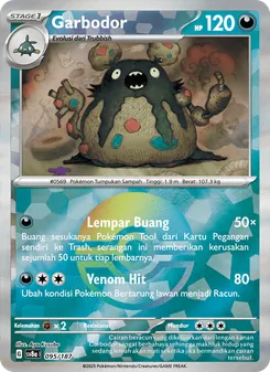 Garbodor, Festival Terastal ex Nº 095 Normal