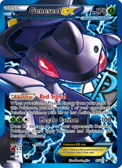 Genesect-EX, Plasma Blast Nº 97 Normal