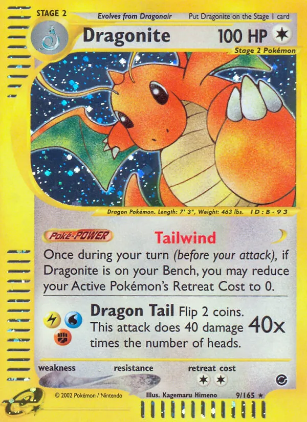 Dragonite, Expedition Base Set No. 9